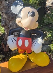 Mickey Mouse proud Big Fig walt Disney Statue 84cm High Used Retired Sculpture