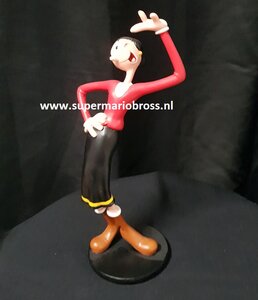Olive Classic Collectible Cartoon Comic Sculpture 21cm High Kfs Resin Sculpture Boxed