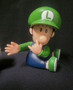 Baby Luigi Groen Pvc Action Toy Figure 14cm supermariobross Merchandise