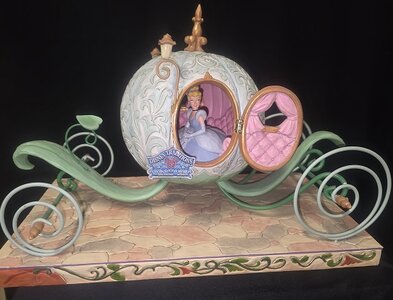 Disney Traditions Cinderella's Enchanted Carriage Enesco 6007055 Boxed