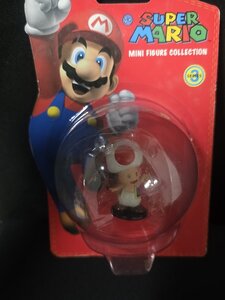  Toad Super Mario Bros Hard Pvc Toy  Action Figure ca 4cm High Blister Nintendo figurine