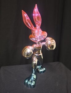 Bugs Bunny Pop Art Chromed Replica Sculpture figurine