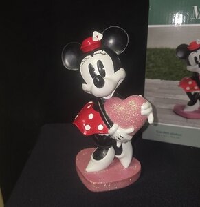 Minnie Mouse Valentine Cartoon Comic Disney Home Original Sculpture Boxed