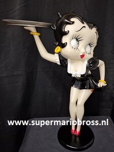 Betty Boop Waitress 2 Ft High BB Serveerster KFS Resin Used 