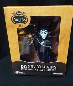 Disney Villians Maleficient Mini Egg Attack Series Beast Kingdom Cartoon Collectible New Boxed