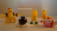 SETJE - met Bowser, Bullit, Fisch, Koopa troopa