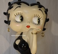 Betty Boop Blowing Kisses - Decoratiebeeld