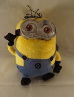 DISPICABLE ME MINION DAVE - 3 D - TWO EYE - Stoffen - Plush Doll