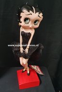 Betty Boop Black Glitter Dress Posing New &amp; Boxed Collectible Figurine - betty boop zwarte Glitter Cool Breeze 