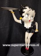 Betty Boop Waitress 2 Ft High Betty Boop Serveerster - Polyresin Dekoratiebeeldje Used Boxed