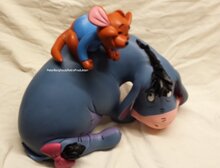 Eeyore &amp; Roe - 40 cm - Dekoratie beeld