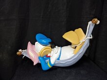 Donald Duck in Hammock Walt Disney Cartoon Comic collectible Retired rare Boxed