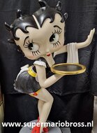 Betty Boop Waitress Black Dress Cartoon Comic collectible Polyester 3Ft New