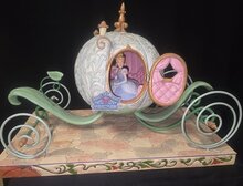 Disney Traditions Cinderella&#039;s Enchanted Carriage Enesco 6007055