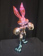 Bugs Bunny Pop Art Chromed Replica Sculpture Statue 