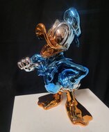 Donald Duck Pop Art Big Fig Statue Cartoon Comic Replica Sculpture Boxed