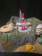 Tracy Island Playset Matchbox Set Thunderbirds Collection Used with Box