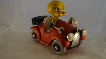  Tweety Bird Angry Driving in Car - warner bros - Decoratie