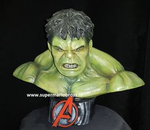 Hulk Half Scale Comic Bust Marvel Comics Superheroes Very Good Condition