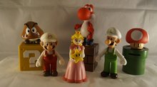 SUPER MARIO BROS FIGUREN - White setje