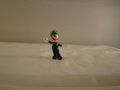 LUIGI action Figure ongeveer 5 cm groot zwaaiend met hand