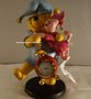 Winnie the Pooh & Piglet klokje -  Dekoratie beeldje