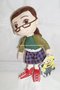 DISPICABLE ME MINION -  Margo - 25 cm -Stoffen uitvoering - Plush Doll