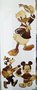 Donald Duck - Goofy en Mickey Mouse - Houtsnijwerk 
