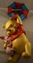 Winnie the Pooh Hanging - Dekoratie beeld