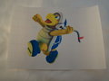 Strijkpatroon Koopa troopa Boomerang Bro - rennend - iron on figure