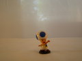 Toad blauw action Figure ongeveer 4 cm