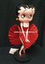 Betty Boop Red Glitter New - Betty Boop In Red Marilyn Monroe Style Polyresin Figurine Boxed