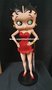 Betty Boop with Garter red New - betty boop with garter red glitter cartoon comic boxed collectible Figurine
