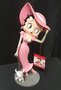 Betty Boop Walking with Pudgy Pink Glitter Figurine 30cm New in Box  - betty boop Met Hondje Dekoratiebeeldje Nieuw