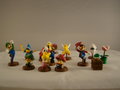 SETJE, 13 figuurtje's in doosje, Mario, Luigi,Baby Luigi ,Baby Peach , Shy Guy, Blooper, Hammer bro, Prianha Plant,Koopa