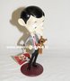 Mr Bean With Teddy - Classic Mr Bean Polyresin Statue - Decoratie - beeldje Boxed