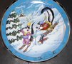 Warner Bros. Gallery Collection - WB Collectors Edition Plate, Pepe le Pew &amp; Penelope Ski et Apres Ski