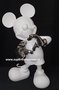 Mickey with Love White Leblon Delienne Kelly Hoppen 30cm - Disney Mickey Pop Culture Bicolor Cartoon Comic Figure New Boxed