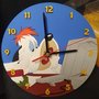Droopy Ordinateur Clock Demon Merveilles Horloge Bas relief Turner Entertainment Boxed