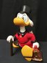 Disney Medium Scrooge Mc Duck 25cm Tall Statue Figurine - Dagobert with Suitcase Polyresin very rare