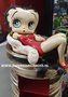 Betty Boop Cd Tower 152cm High Betty CD Turm Polyester Big Cartoon Comic Statue Figure New
