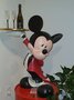Mickey Mouse Waiter Big Fig Statue 90cm High - Walt Disney MickeyMouse Butler Sculpture Used
