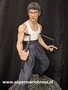 Bruce Lee Way of the Dragon Action Statue Limited Collectible New Boxed 