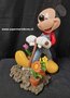 Mickey Mouse Digging and Planting Flowers Walt Disney Cartoon Comic Big collectible Statue Boxed