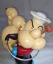 Popeye The sailer Golfer Vintage Polyester Cartoon Comic Statue 42cm high Boxed