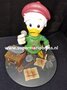 Young Scrooge Earning His First Dime The Shoeshine Boy By Don Rosa Limited Statue