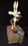 Wile E Coyote Warner Bros Looney Tunes Cartoon Comic Lamp extremely Rare