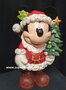 Mickey Mouse traditions Christmas Greeter Statue - Jim Shore Walt Disney Old St. Mick 47cm High - New Boxed