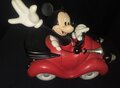 Mickey in Red Car Disney Original Figurine 19cm New in Box