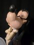 Goofy Waiter Big Fig polyester Statue 120cm Walt Disney Butler 1980 Used